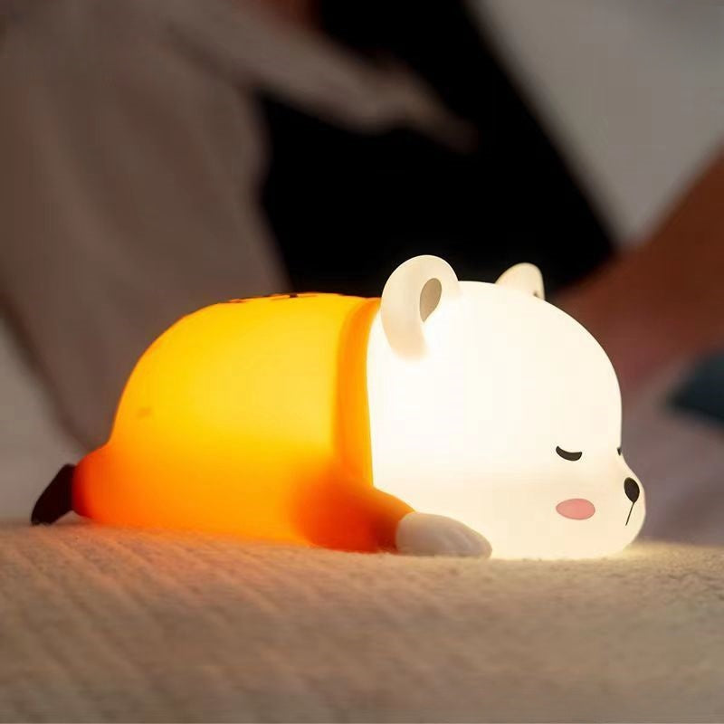 Bepo soft silicon night light warm accompany every night