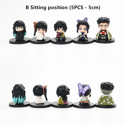 Kamado Tanjirou characters sitting position sleeping position standing position car model ornaments