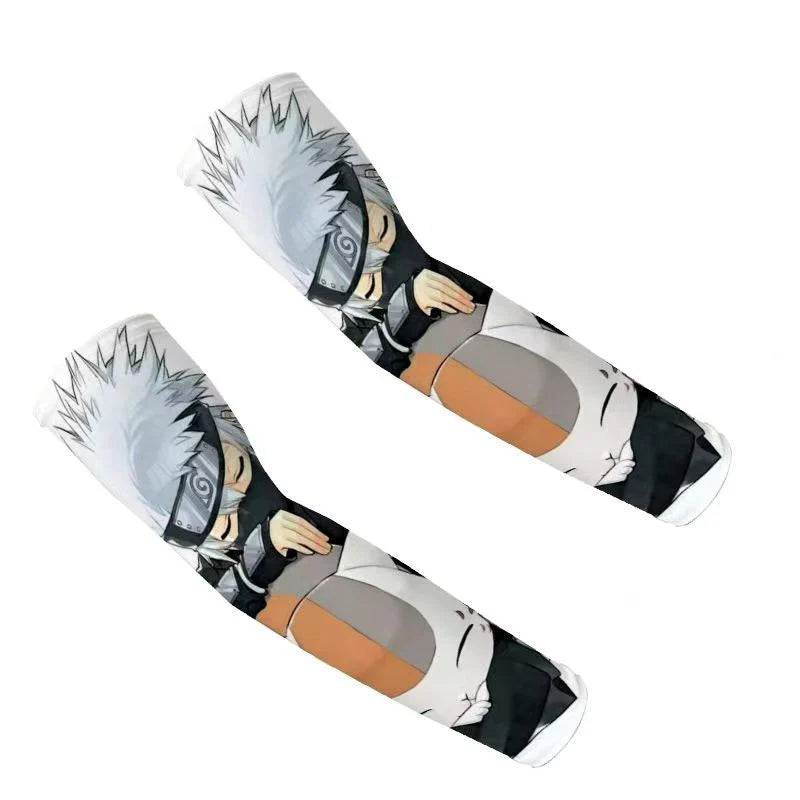 Kakashi/Itachi/Pain sleeve summer outdoor cycling sports sunscreen ice sleeve arm guard