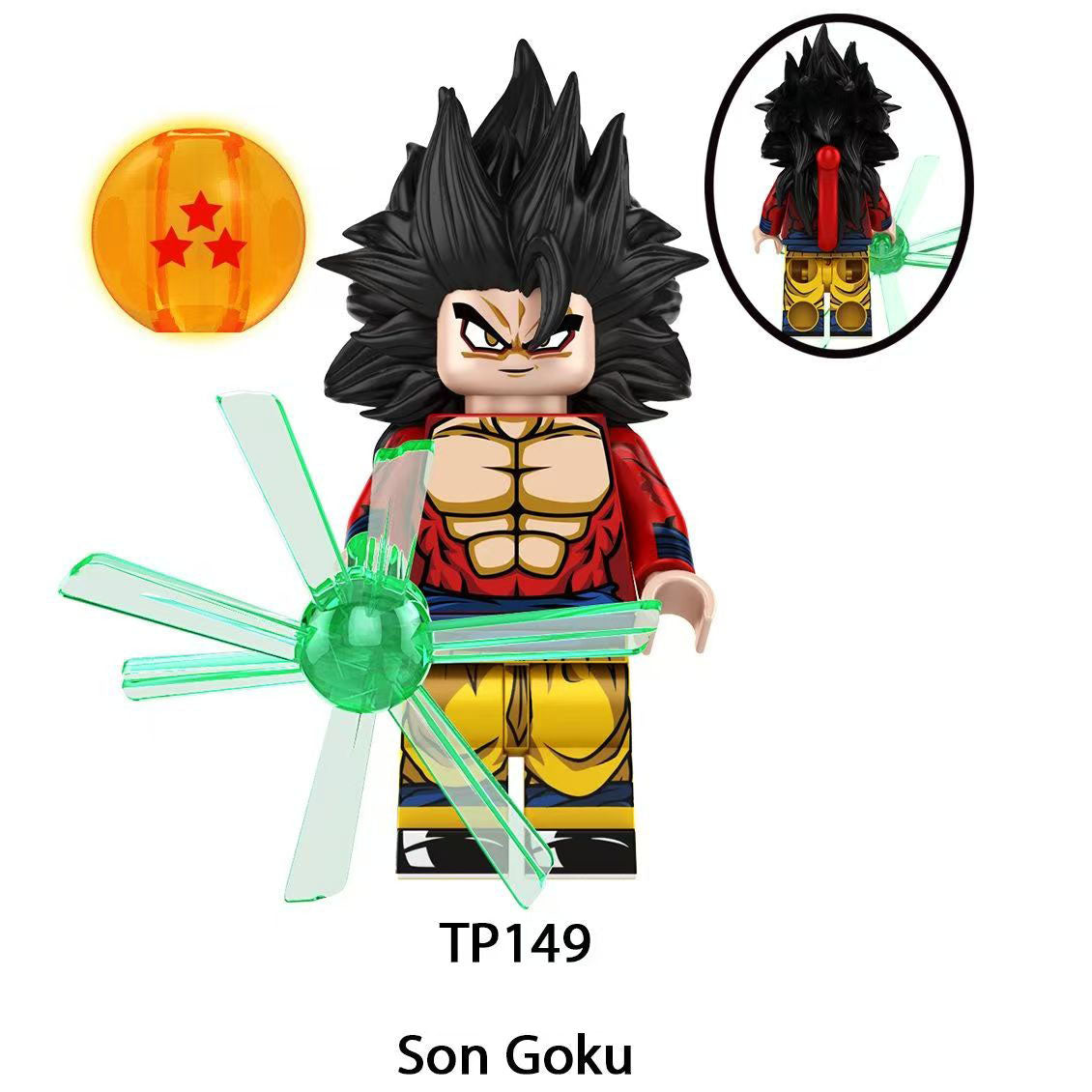 Son Goku Building Block Man - Fun To Assemble And Collect