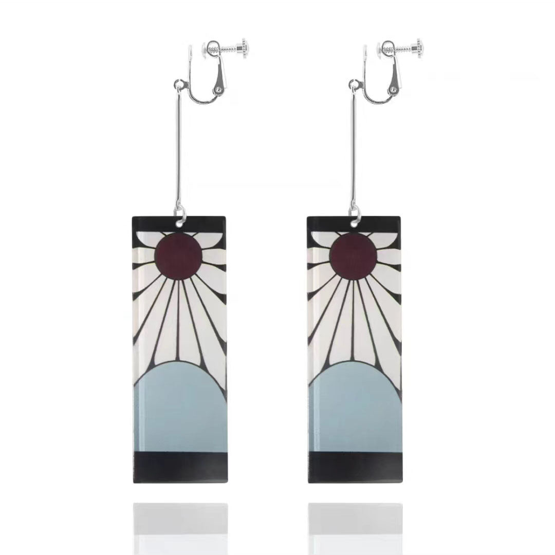 Tanjirou/Nezuko exquisite earrings for a unique charm