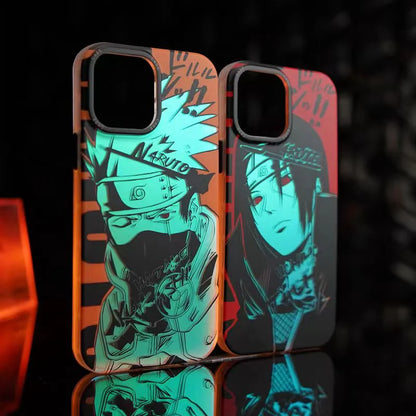 Itachi/Kakashi iPhone exquisite Trend Silicone Anti-collision phone case