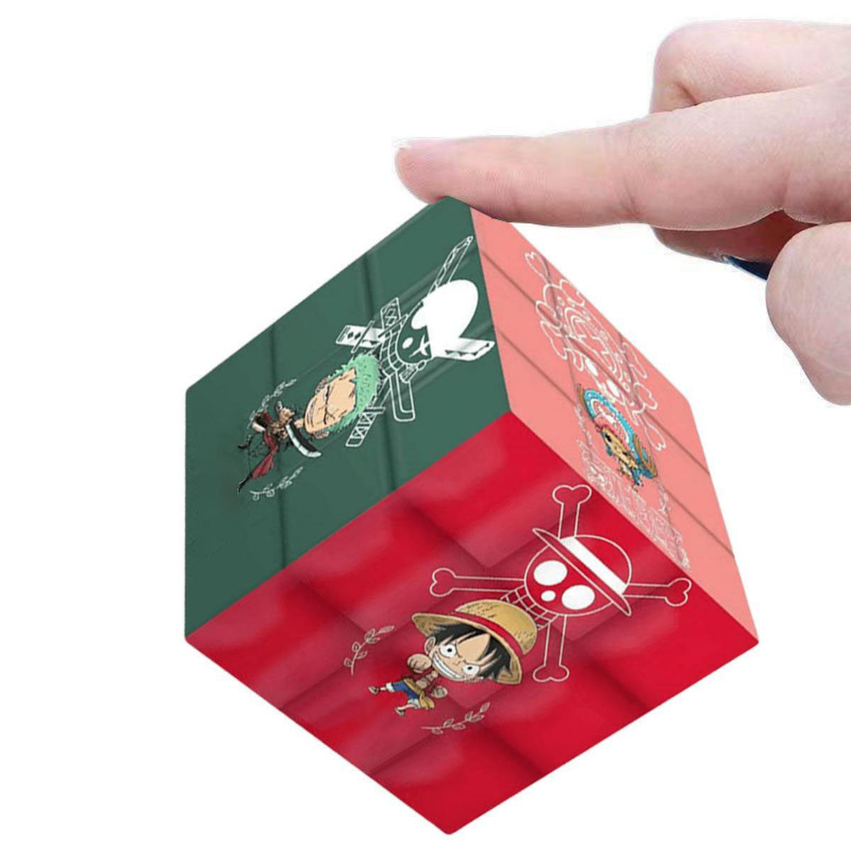 Luffy/Zoro/Nami creative third order Rubik's cube puzzle toy gift