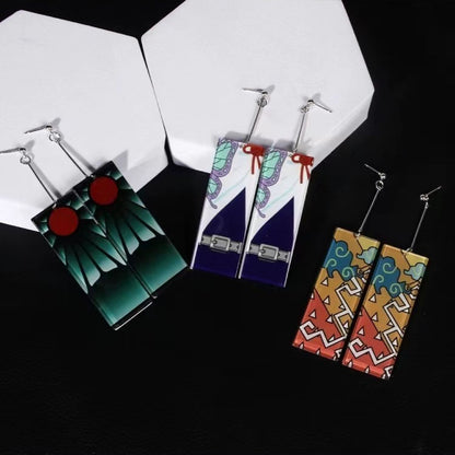 Tanjirou/Nezuko exquisite earrings for a unique charm