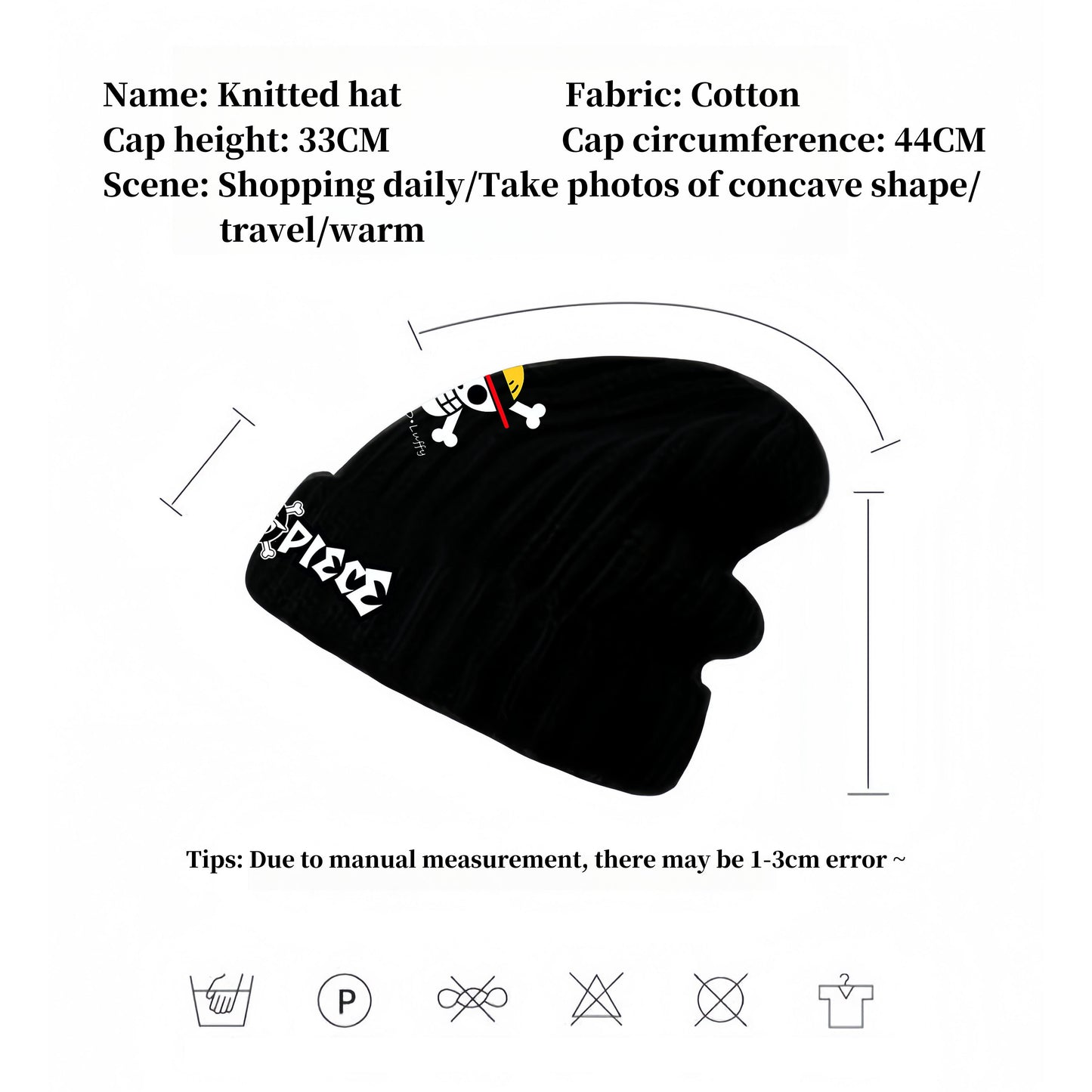 Luffy/Zoro Fashion Cozy Warm Knit Hat