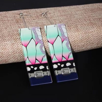 Tanjirou/Nezuko exquisite earrings for a unique charm