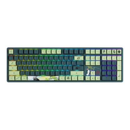 Hatake Kakashi Mechanical Keyboard Three-mode wireless RGB backlit gaming esports Keyboard