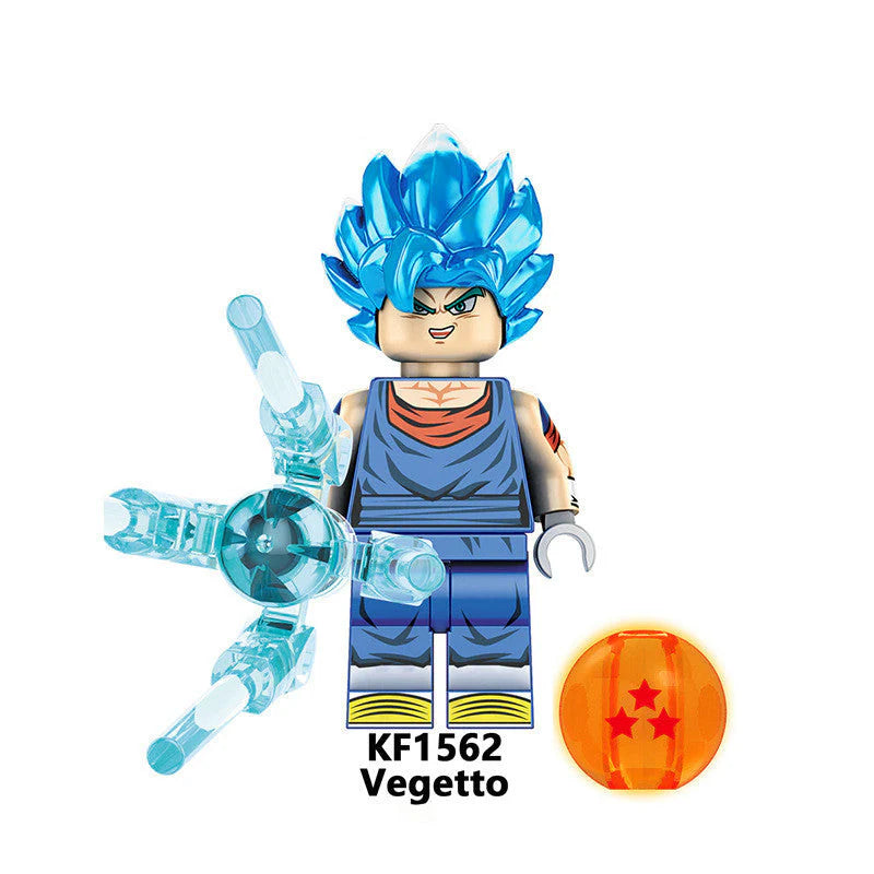 Son Goku/Bejīta Yonsei Figure Building Block Assembly Toy