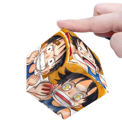 Luffy/Zoro/Nami creative third order Rubik's cube puzzle toy gift