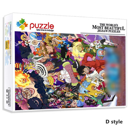 Luffy/Zoro 1000PCS Interesting puzzle