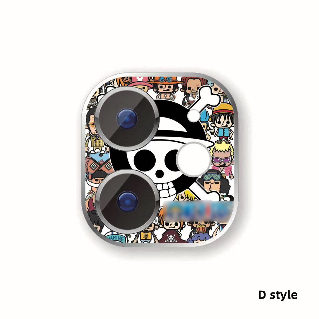 Luffy/Chopper apply to iPhone camera lens protective film