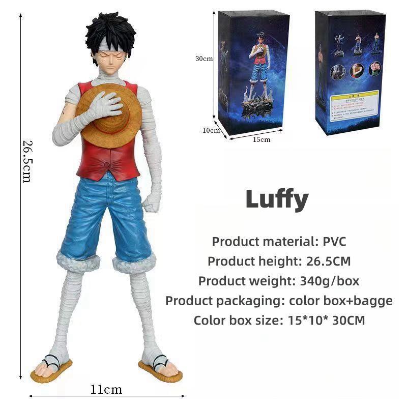 Luffy/Sanji/Zoro handsome character model sculpture