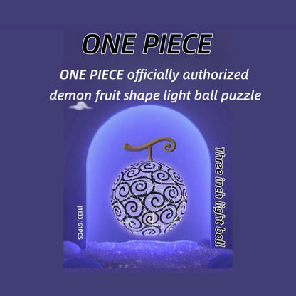 Luffy Fruit jigsaw Decoration Luminous jigsaw decoration table top decoration