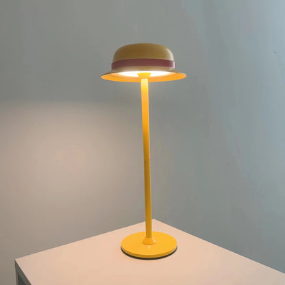 Luffy straw hat shape metal table lamp night light