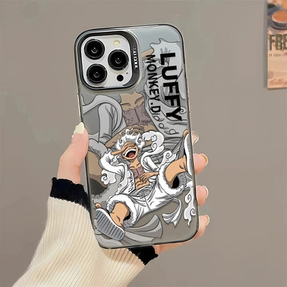 Nika Luffy iPhone silicone crash-resistant phone case