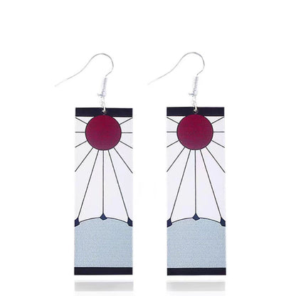 Tanjirou/Nezuko exquisite earrings for a unique charm