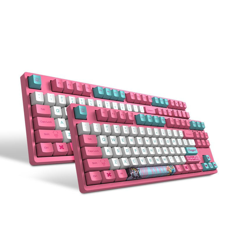 Chopper tri-mode connection RGB backlit mechanical keyboard