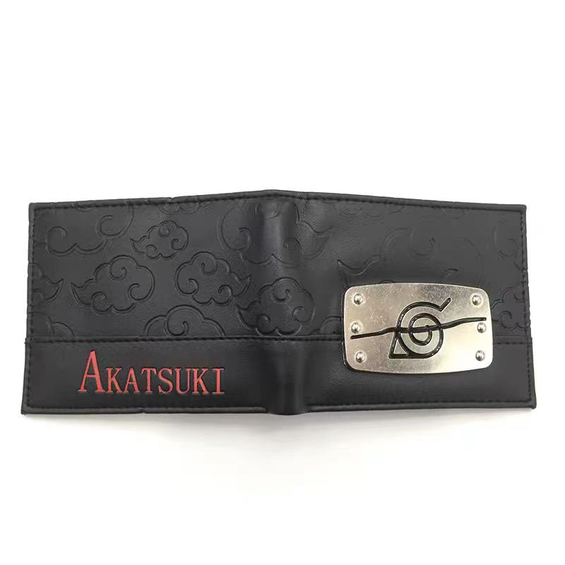 Uchiha Itachi Fashion exquisite wallet, quality leather, reasonable partition, convenient storage style