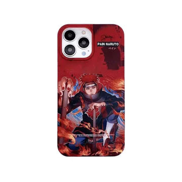 Sasuke/Kakashi/Pain Apple exquisite Trend Silicone Anti-collision phone case