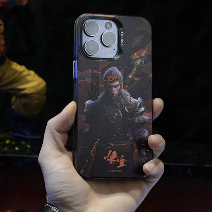 Monkey King iPhone exquisite Trend Silicone Anti-collision phone case