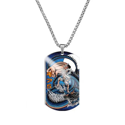 Luffy/Zoro/Chopper/Nami Fashion cool titanium steel metal necklace