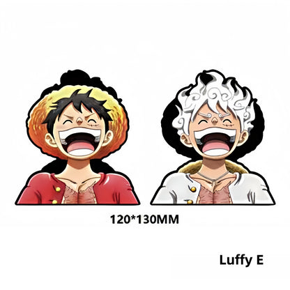 Luffy/Zoro/Nami 3D gradient stickers