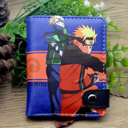 Sasuke/Itachi/Kakashi exquisite leather wallet with large capacity design and excellent quality