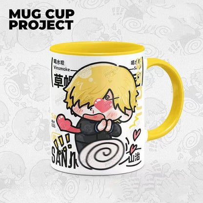 Luffy/Zoro/Ace Cute Character Pattern Heat Resistant and Durable Mugs