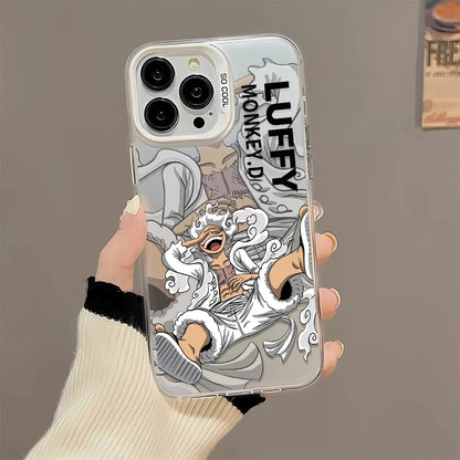 Nika Luffy iPhone silicone crash-resistant phone case