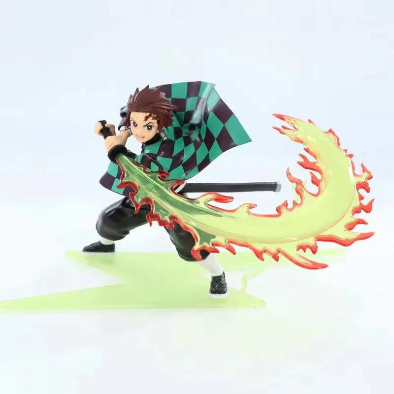 Kamado Tanjirou character combat pose 1:1 decoration model hand toy ornaments