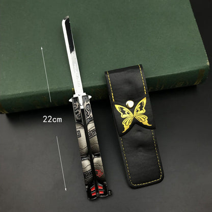 Sasuke/Gaara theme cool butterfly knife collection for fun