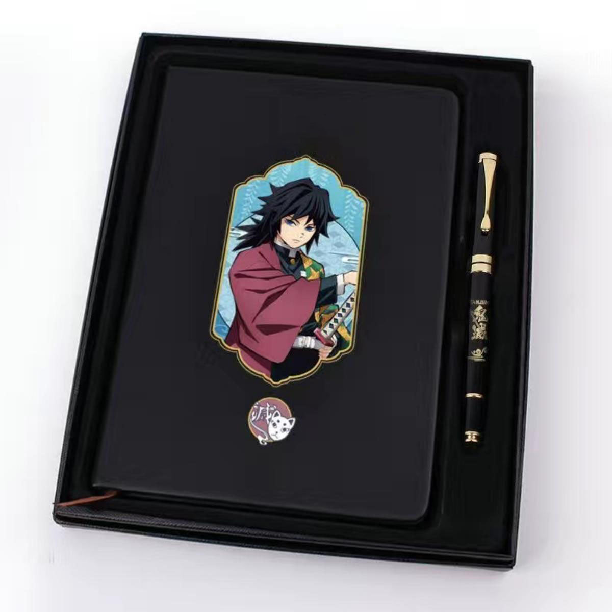 Tanjirou/Nezuko notebook and pen stationery set for smooth writing and exquisite notebooks