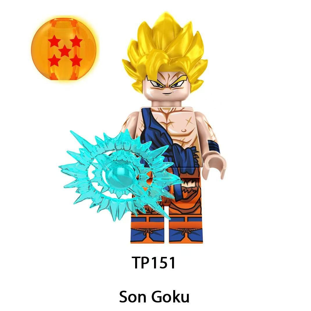 Son Goku Building Block Man - Fun To Assemble And Collect