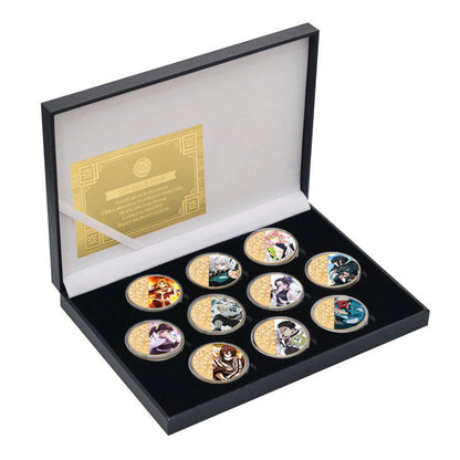 Kamado Tanjirou Bank Official 24K Gold Collection Commemorative Coins