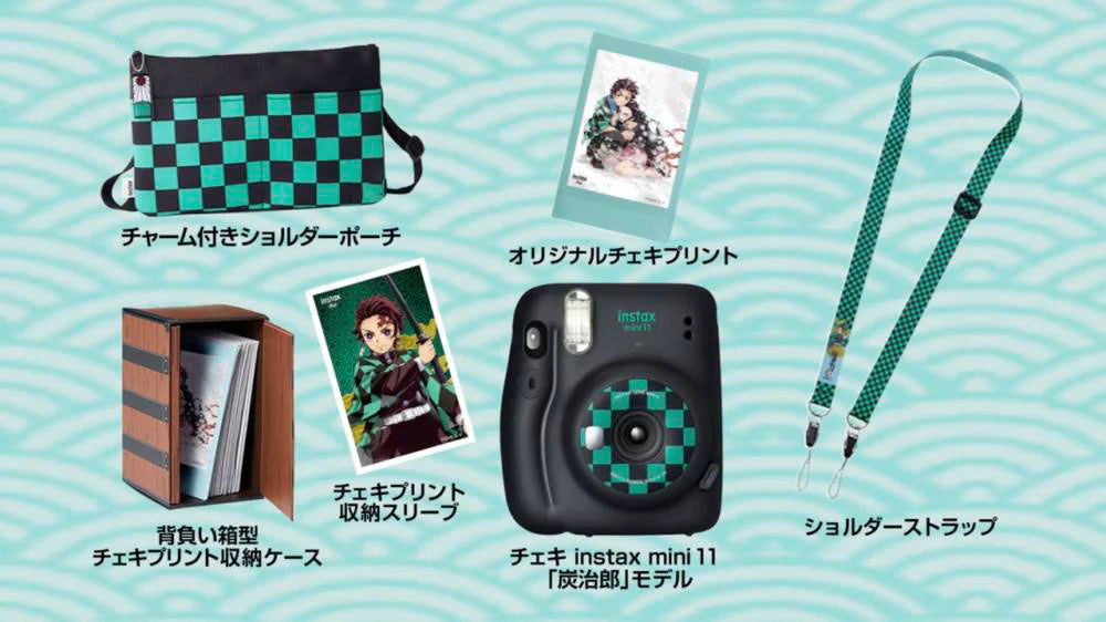 Photo Camera Set Tanjirou And Nezuko