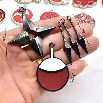 Sasuke/Itachi Metal model pendant set