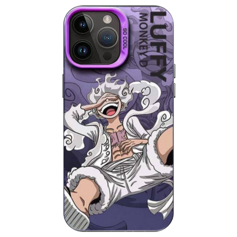 Nika Luffy iPhone silicone crash-resistant phone case