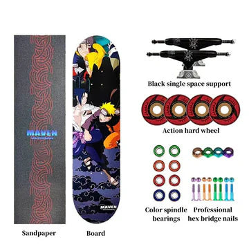 Boruto/Sarada Skateboard Professional skateboard Exquisite pattern skateboard