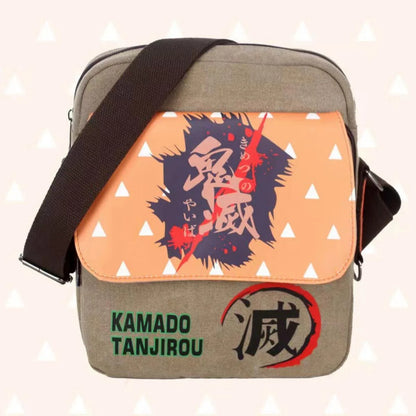 Kamado Tanjirou Fashion cartoon character satchel, durable