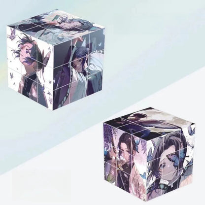 Tanjiro series puzzle cube can be used to decorate the table while exercising the hands-on ability.