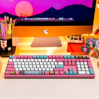 Chopper tri-mode connection RGB backlit mechanical keyboard