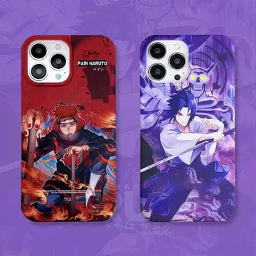 Sasuke/Kakashi/Pain Apple exquisite Trend Silicone Anti-collision phone case