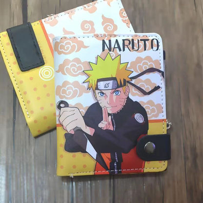 Sasuke/Itachi/Kakashi exquisite leather wallet with large capacity design and excellent quality