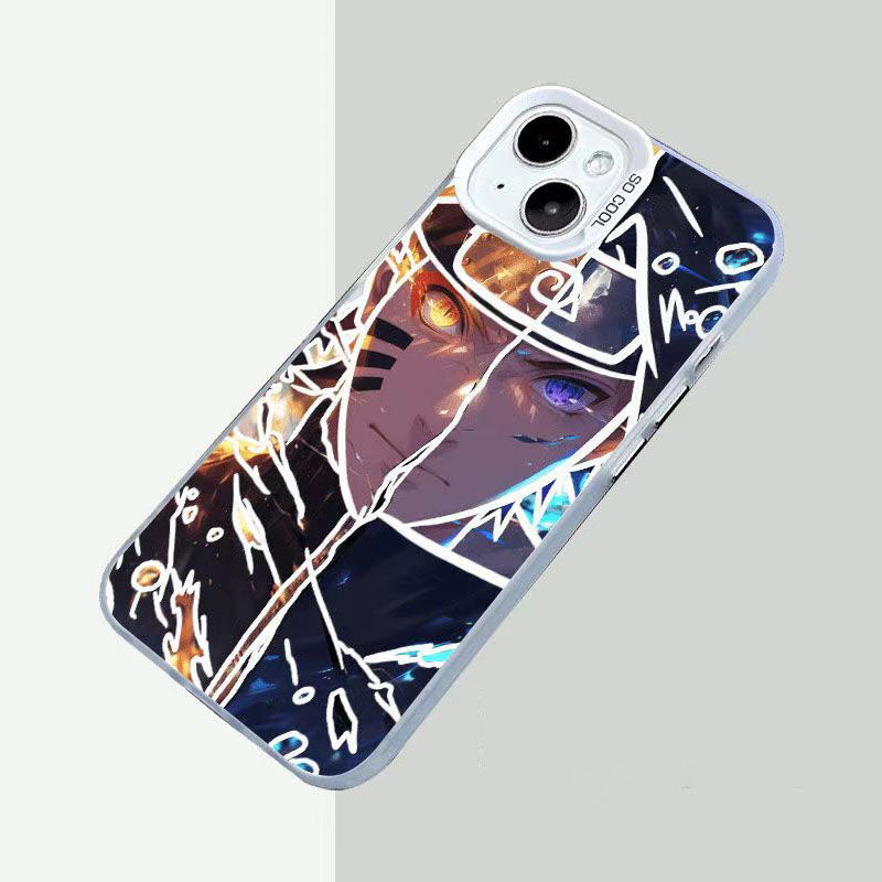 Uchiha Sasuke iPhone silicone crash-resistant phone case