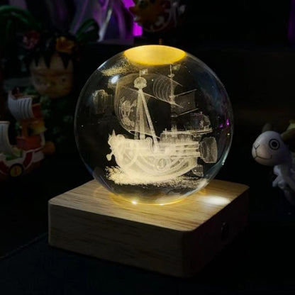 Sunny/Merry DIY rechargeable luminous crystal ball nightlight