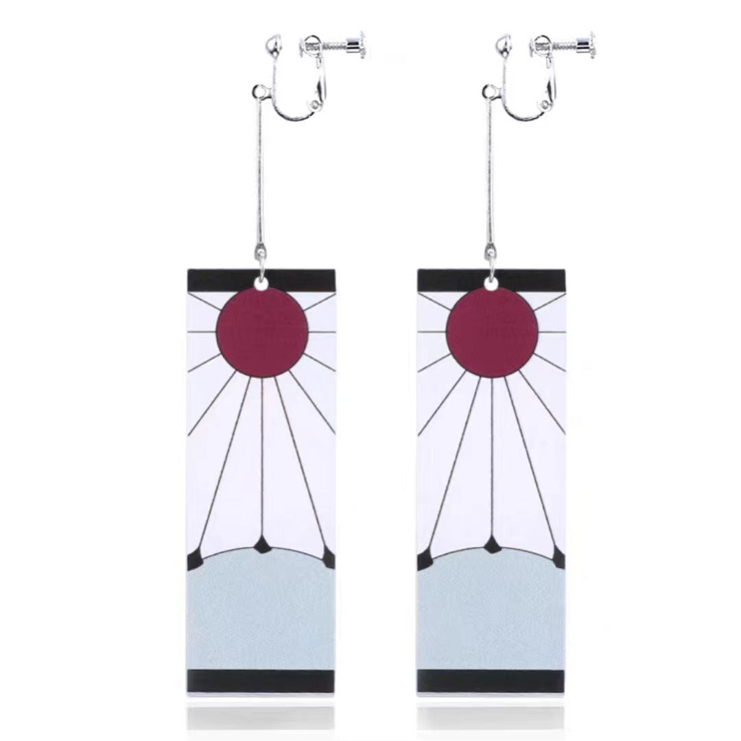 Tanjirou/Nezuko exquisite earrings for a unique charm