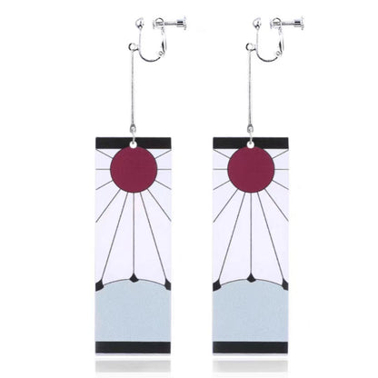 Tanjirou/Nezuko exquisite earrings for a unique charm