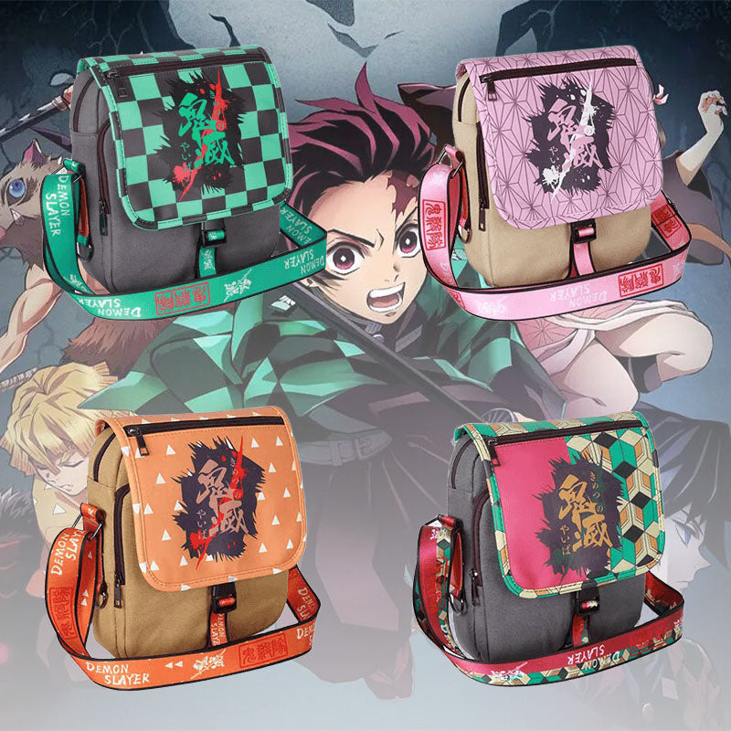 Tanjirou/Nezuko/Zenitsu/Giyuu small single shoulder bag bag students Satchel capacity is sufficient