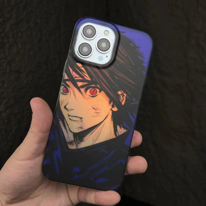 Sasuke/ itachi Apple refined trend silicone anti-collision phone case