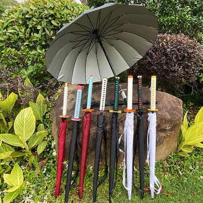 Tanjirou Cool Semi-Automatic  umbrella And An Umbrella That Folds